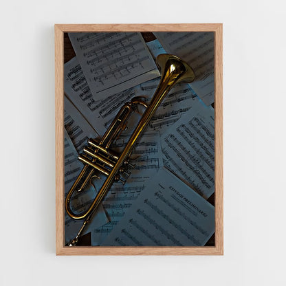 ap-trumpet-1 cadre Bois clair