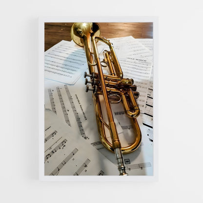 ap-trumpet-5 cadre Blanc