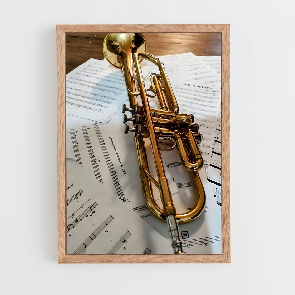 ap-trumpet-5 cadre Bois clair