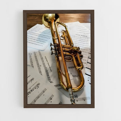 ap-trumpet-5 cadre Bois foncé