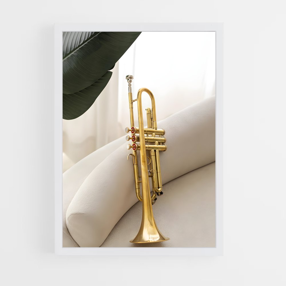 ap-trumpet-6 cadre Blanc