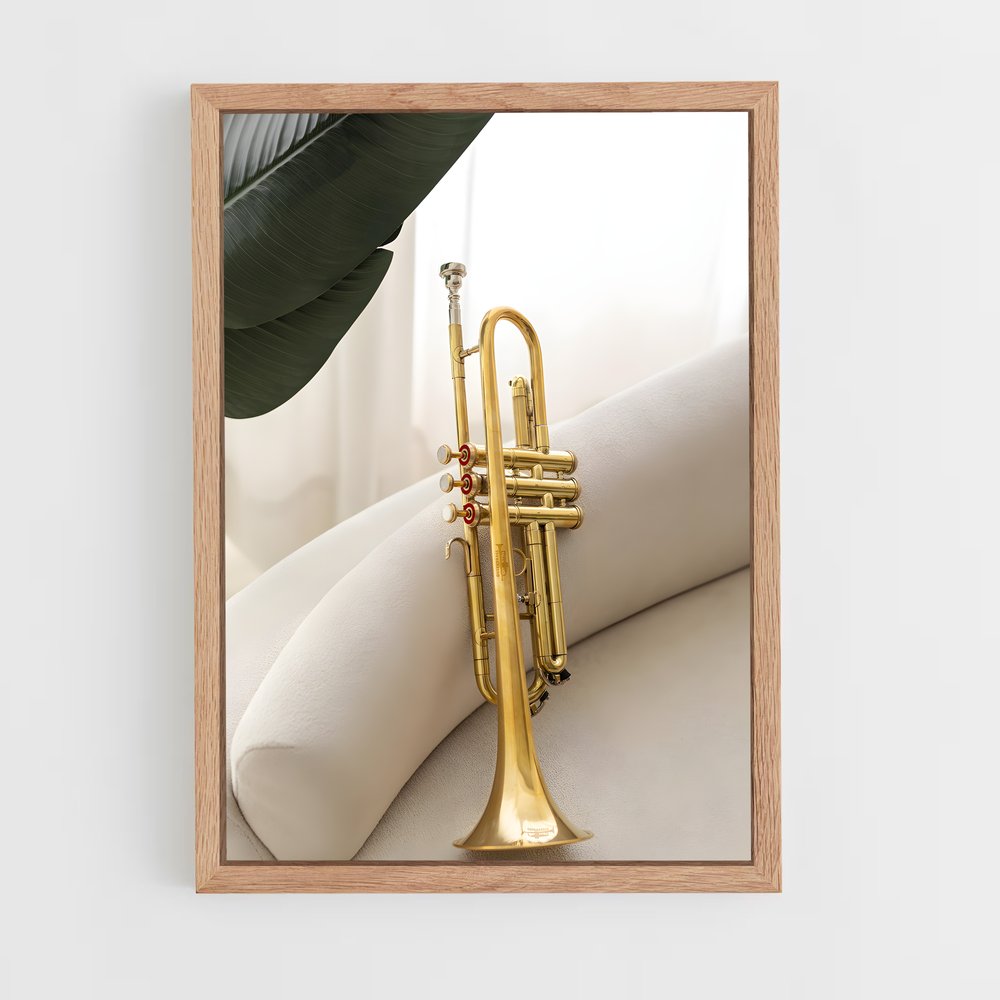 ap-trumpet-6 cadre Bois clair