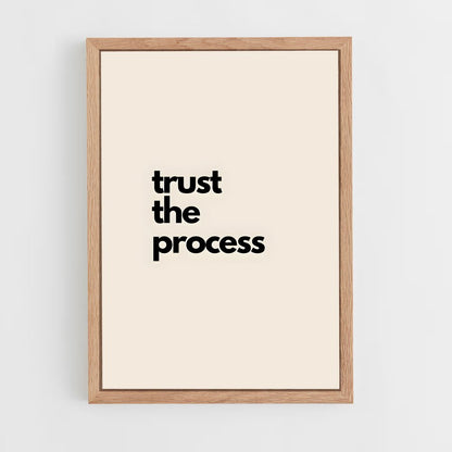 ap-trust the process-3 cadre Bois clair