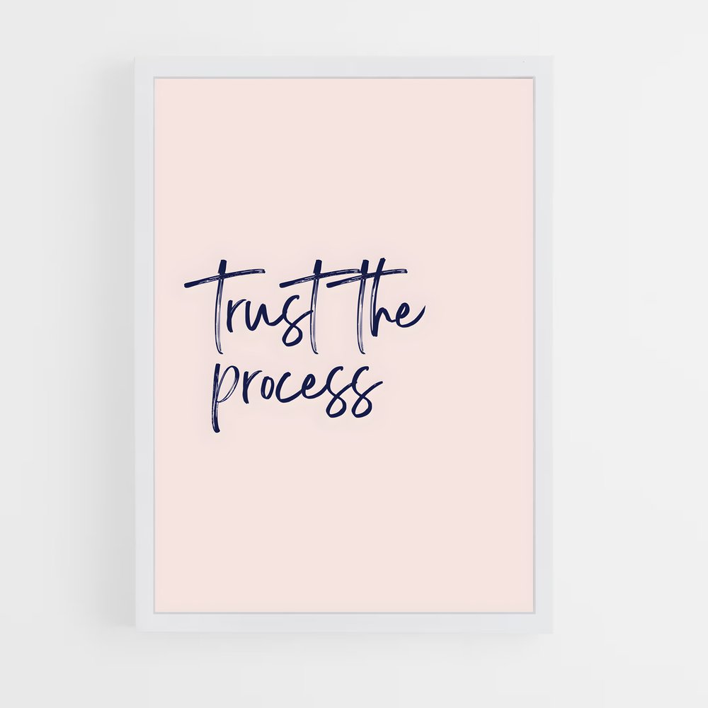 ap-trust the process-6 cadre Blanc
