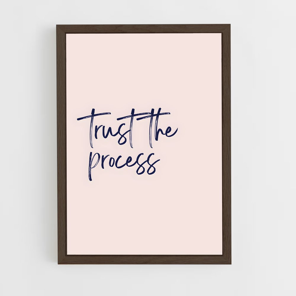 ap-trust the process-6 cadre Bois foncé