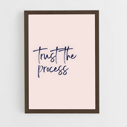 ap-trust the process-6 cadre Bois foncé