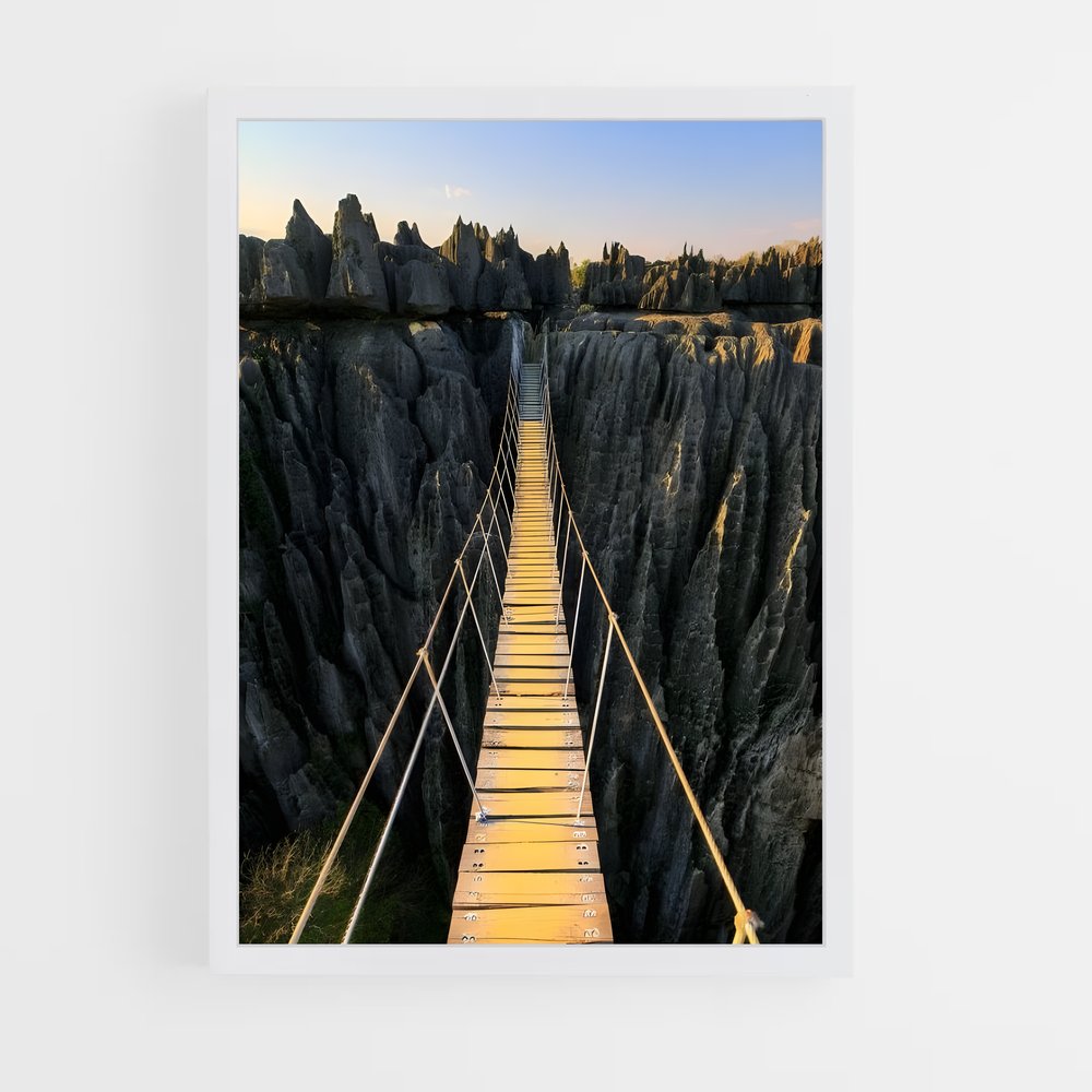 ap-tsingy de bemaraha-1 cadre Blanc