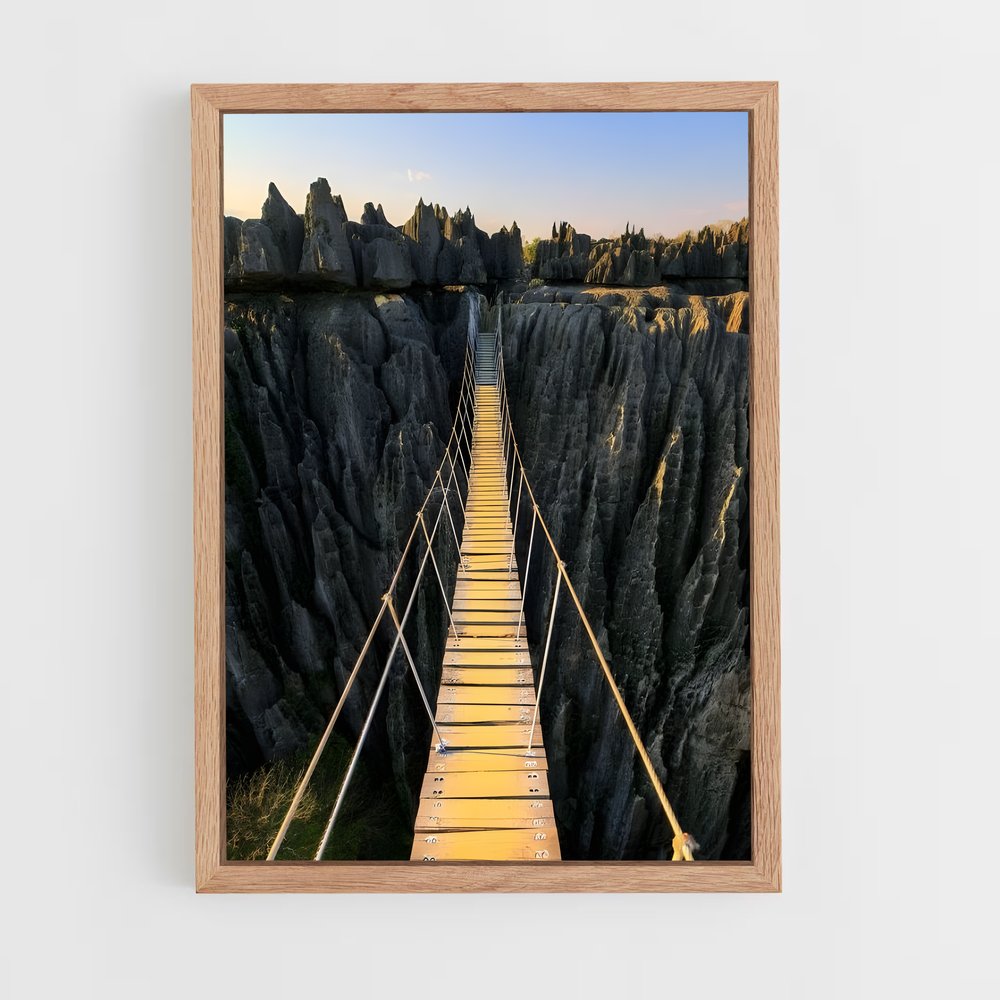 ap-tsingy de bemaraha-1 cadre Bois clair