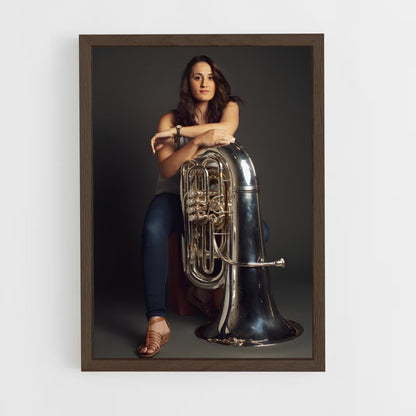 ap-tuba-5 cadre Bois foncé