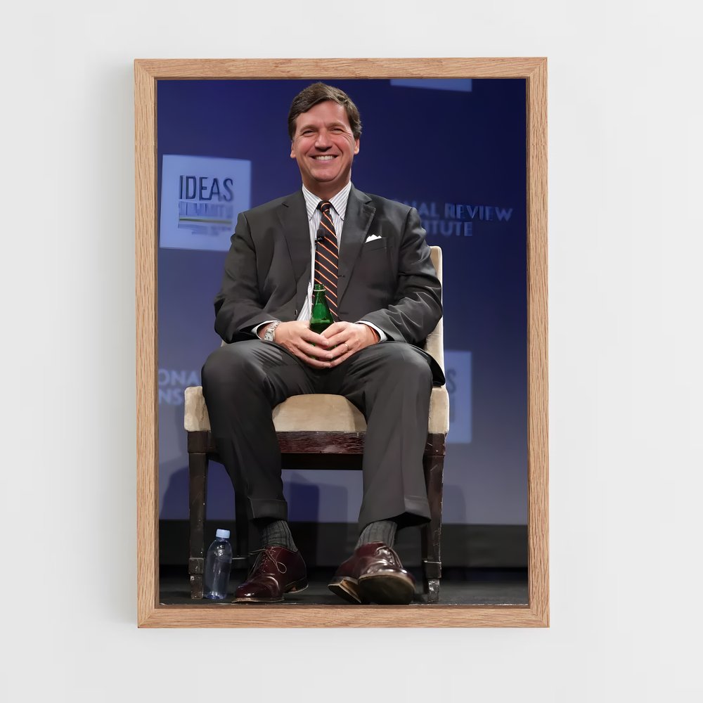 ap-tucker carlson-2 cadre Bois clair