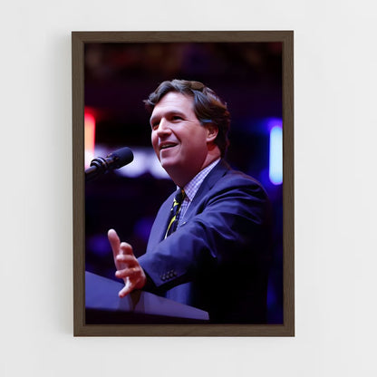 ap-tucker carlson-3 cadre Bois foncé