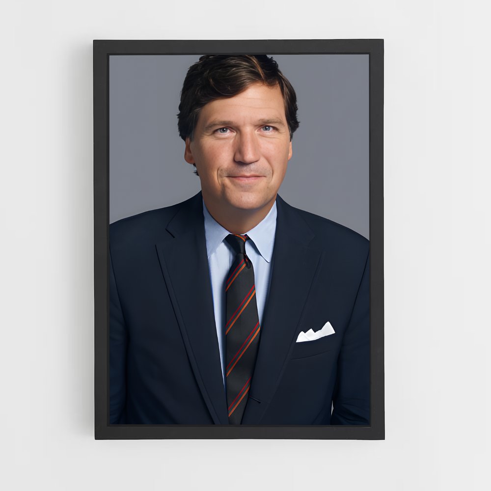 ap-tucker carlson-5 cadre Noir