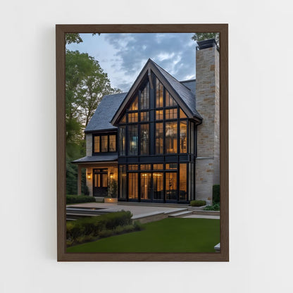 ap-tudor architecture-10 cadre Bois foncé