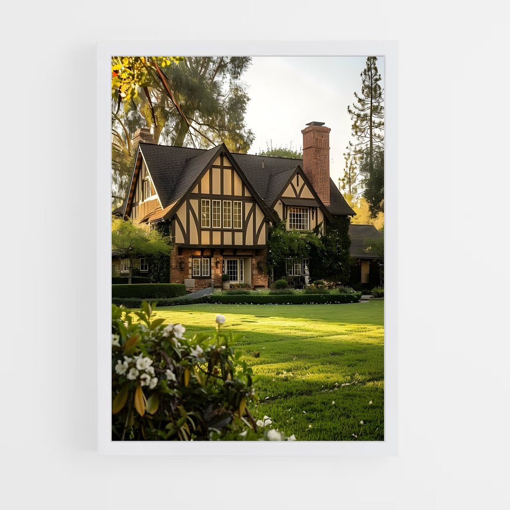 ap-tudor architecture-5 cadre Blanc