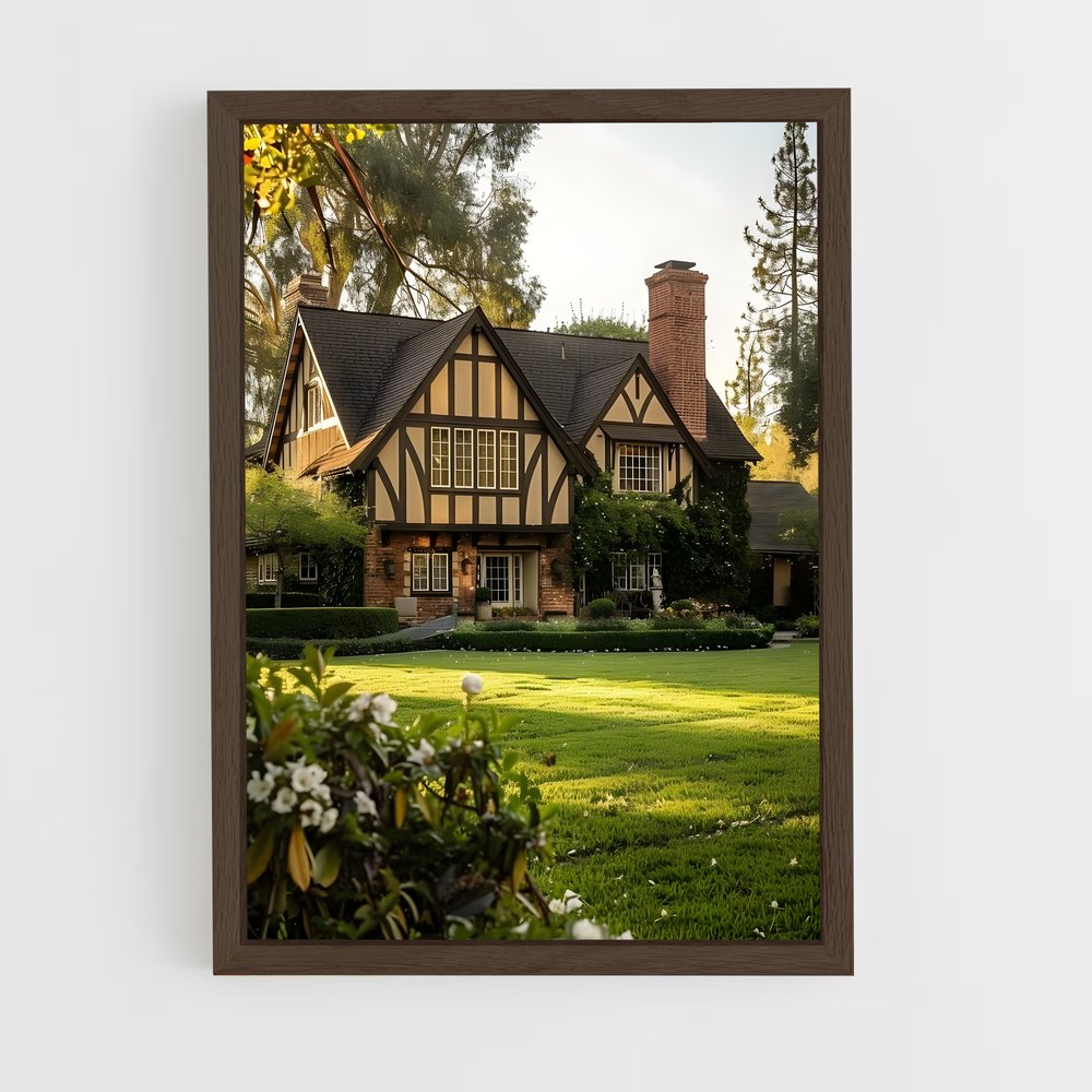 ap-tudor architecture-5 cadre Bois foncé