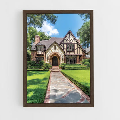 ap-tudor architecture-6 cadre Bois foncé