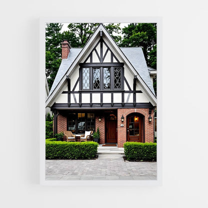 ap-tudor architecture-9 cadre Blanc