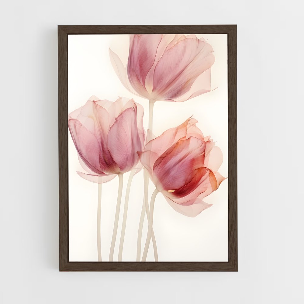ap-tulip-7 cadre Bois foncé