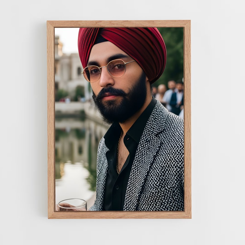 ap-turban-10 cadre Bois clair