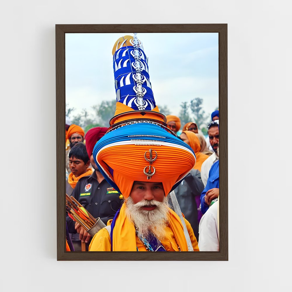 ap-turban-3 cadre Bois foncé