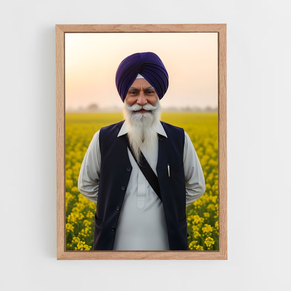 ap-turban-5 cadre Bois clair