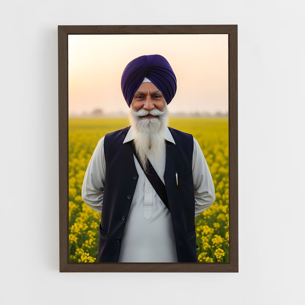 ap-turban-5 cadre Bois foncé