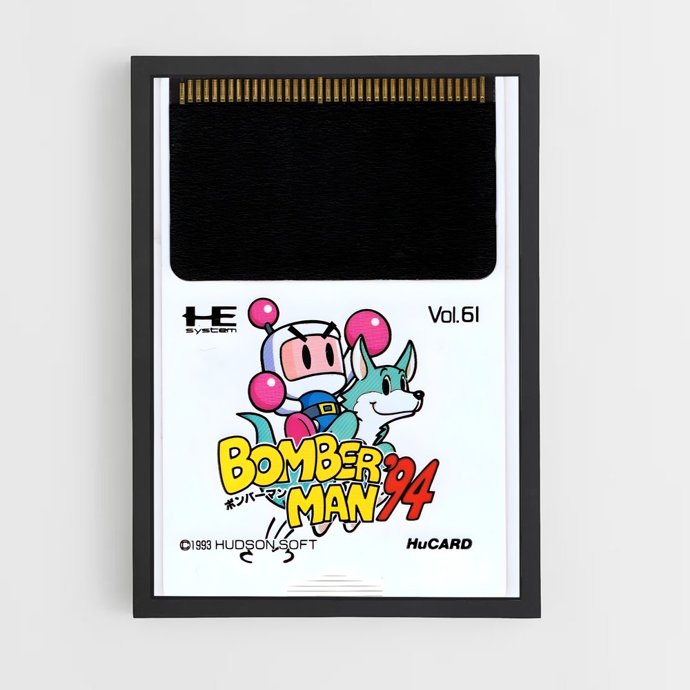 ap-turbografx 16-1 cadre Noir