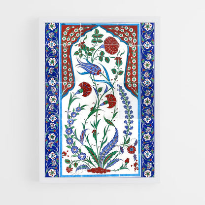 ap-turkish patterns-3 cadre Blanc
