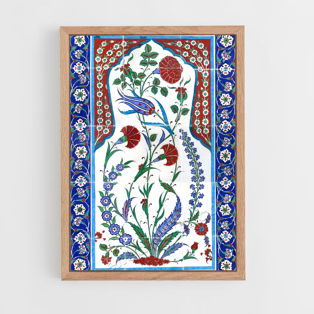 ap-turkish patterns-3 cadre Bois clair
