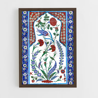 ap-turkish patterns-3 cadre Bois foncé