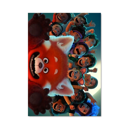 Poster Colère Rouge
