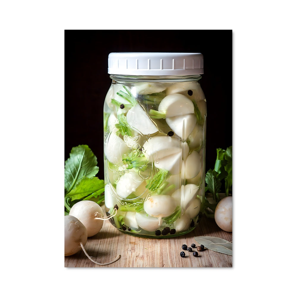 Poster Oignons Marinés
