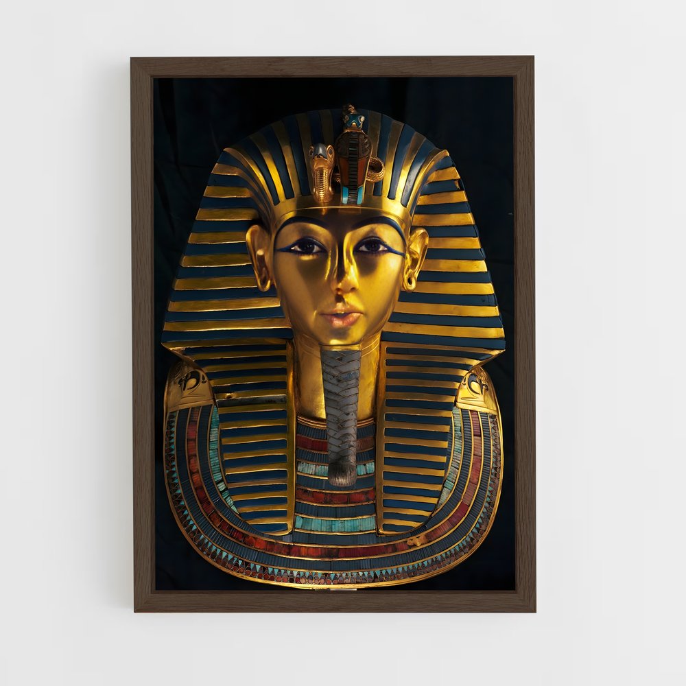 ap-tutankhamun-1 cadre Bois foncé