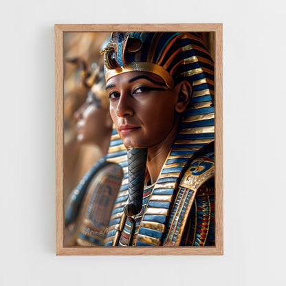 ap-tutankhamun-2 cadre Bois clair