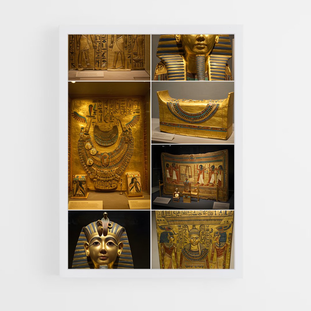 ap-tutankhamun-3 cadre Blanc