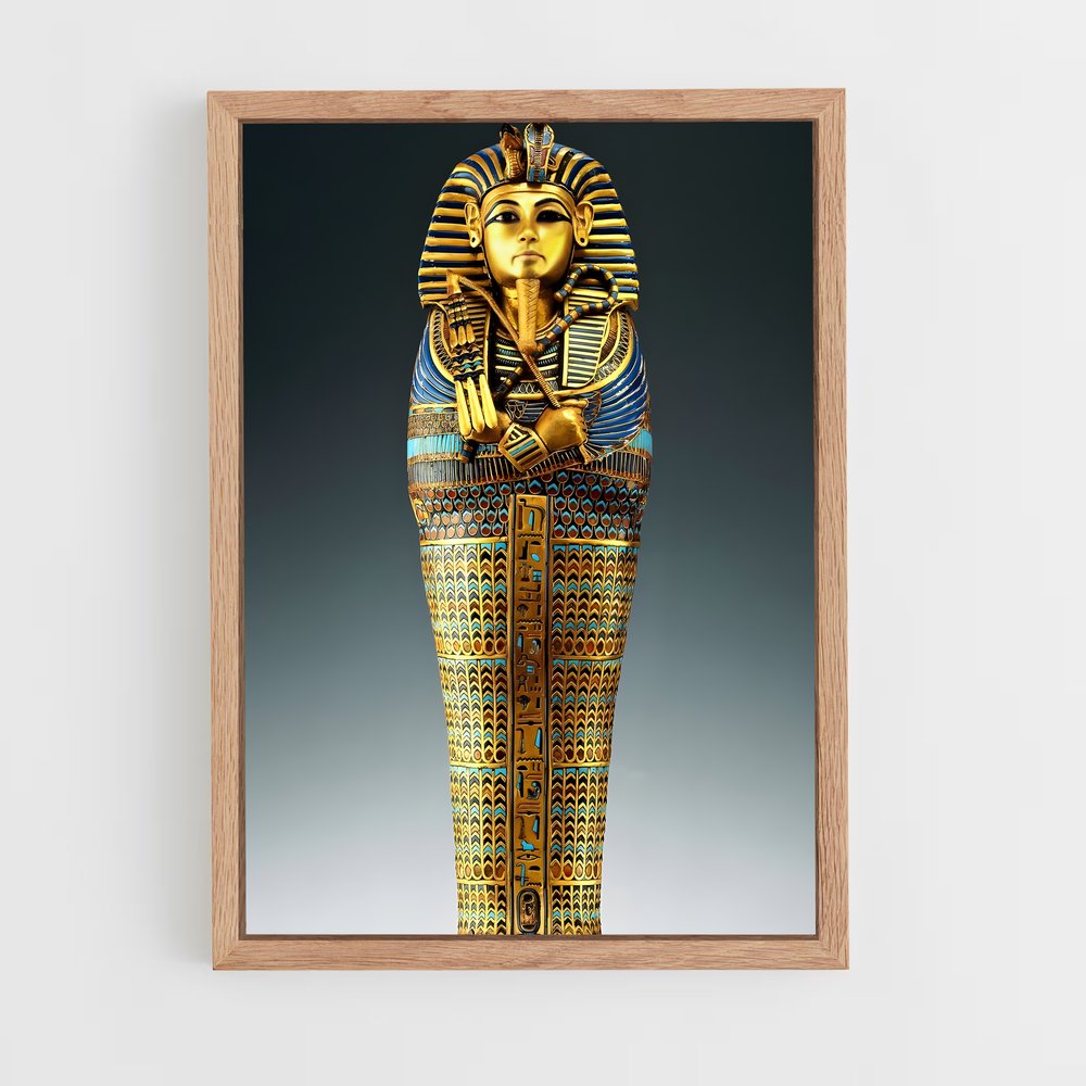 ap-tutankhamun-5 cadre Bois clair