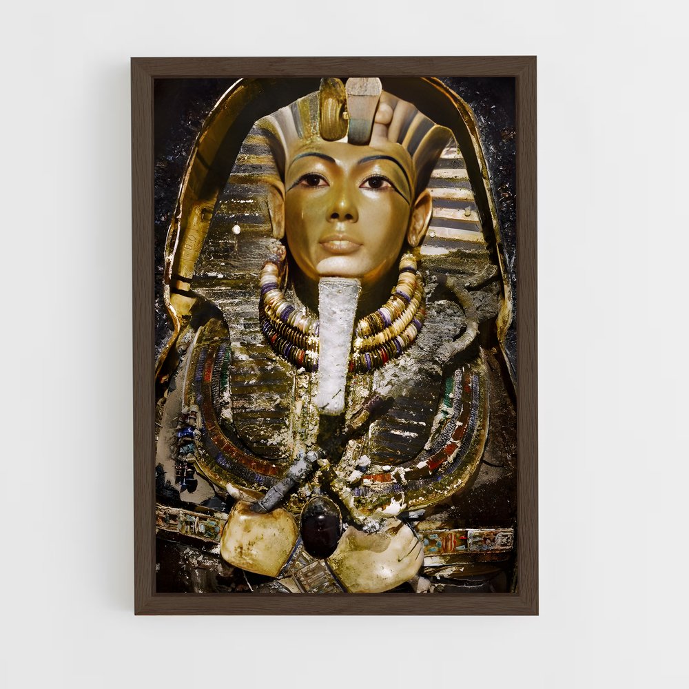 ap-tutankhamun-6 cadre Bois foncé