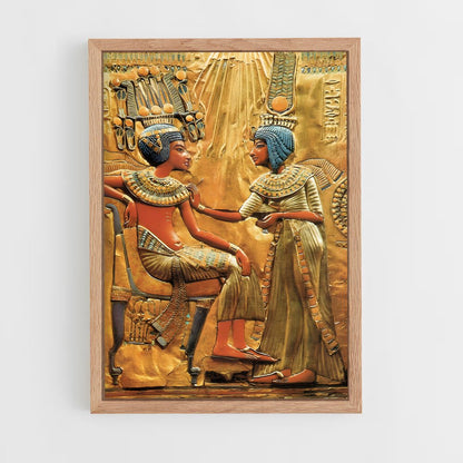 ap-tutankhamun-7 cadre Bois clair