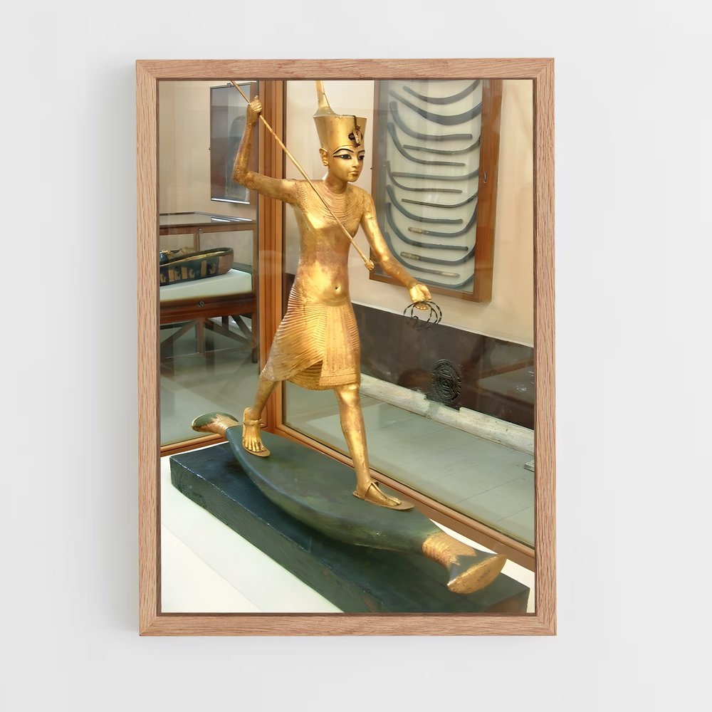 ap-tutankhamun-8 cadre Bois clair