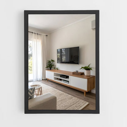 ap-tv stand-5 cadre Noir
