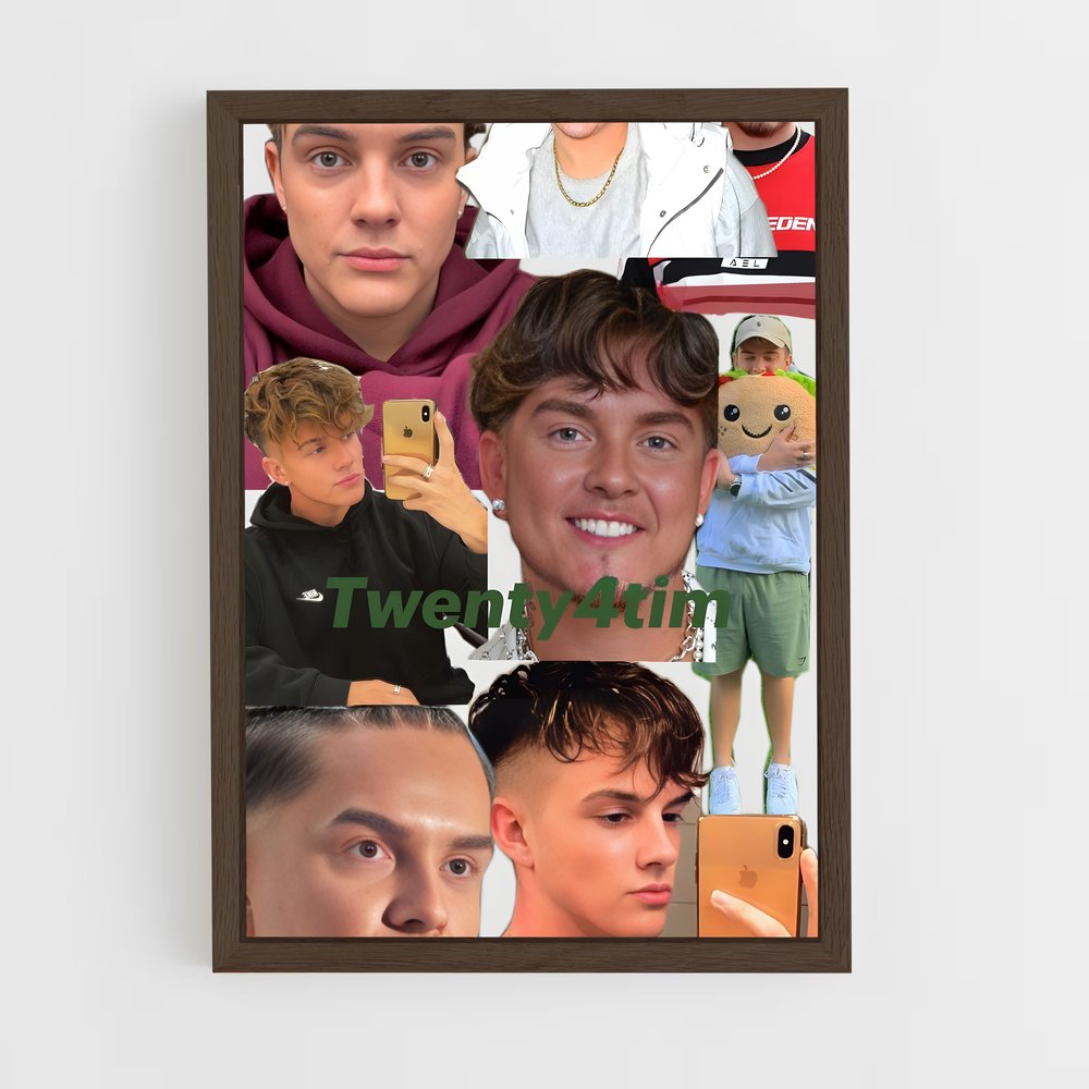 ap-twenty4tim-2 cadre Bois foncé