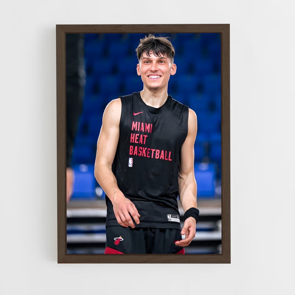 ap-tyler herro-4 cadre Bois foncé