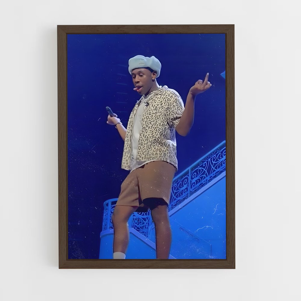 ap-tyler the creator-2 cadre Bois foncé