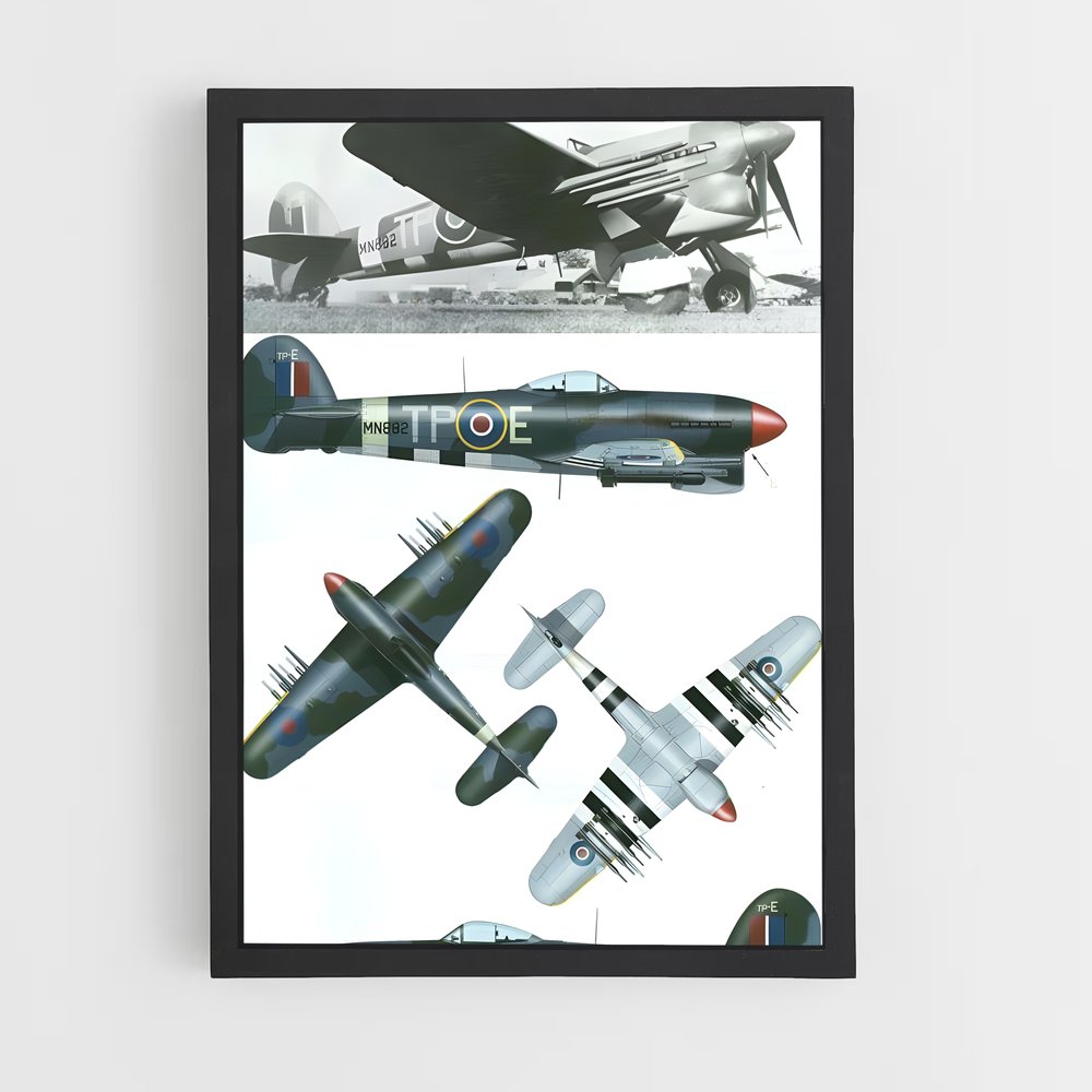 ap-typhoon hawker-1 cadre Noir
