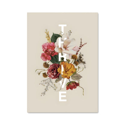 Poster Amour en Fleurs