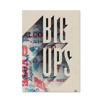 Poster Big Ups America