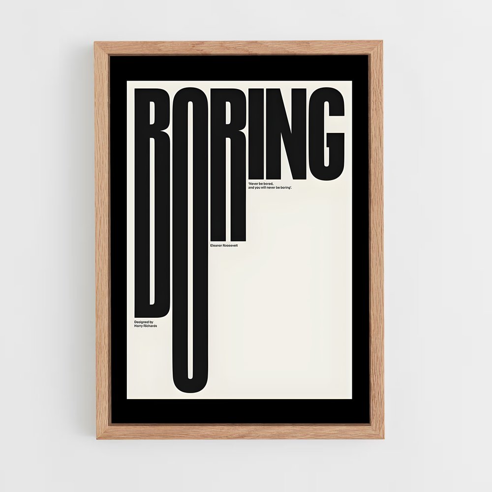 ap-typography art-2 cadre Bois clair