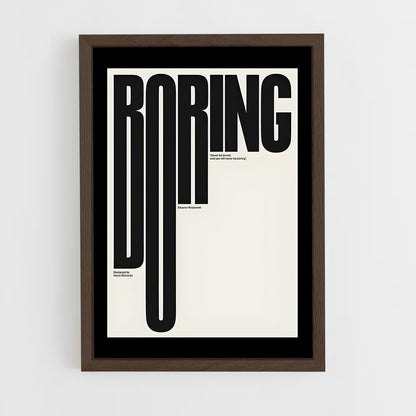 ap-typography art-2 cadre Bois foncé