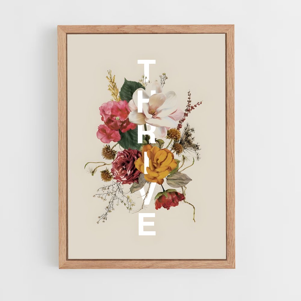 ap-typography art-3 cadre Bois clair