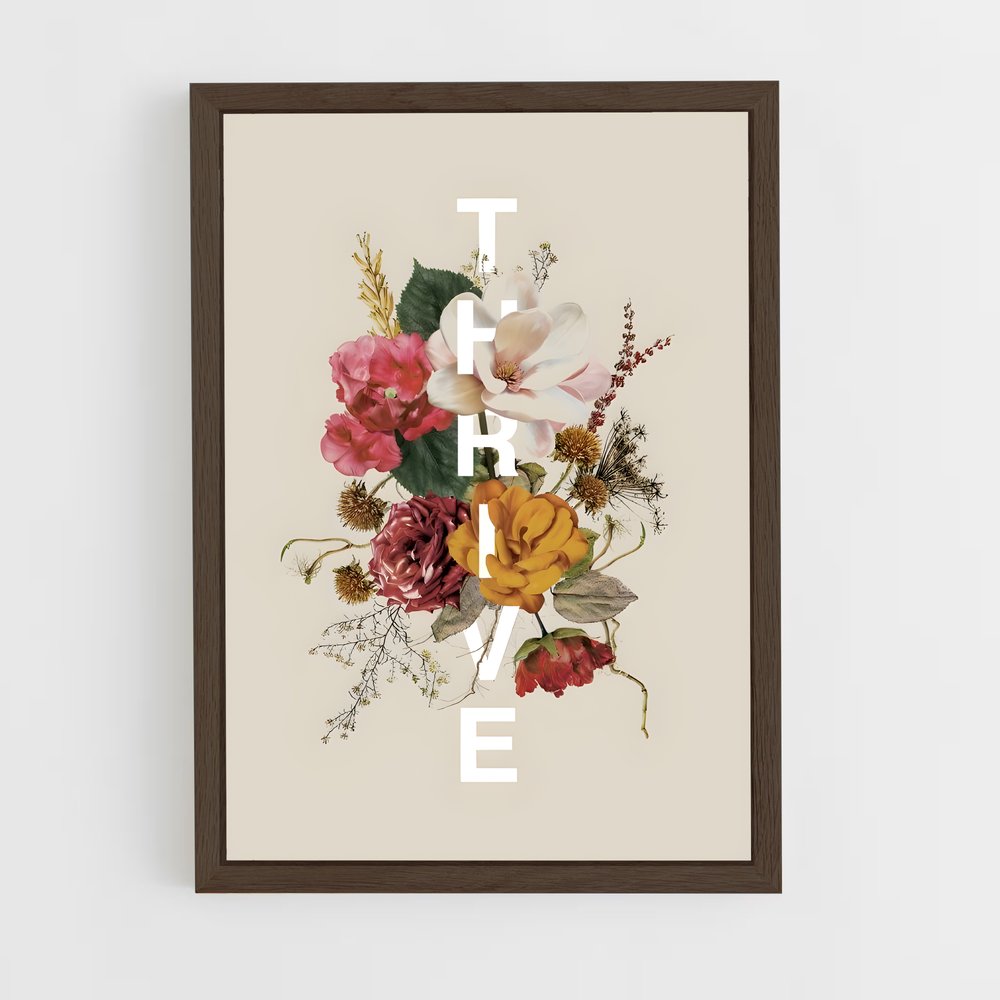 ap-typography art-3 cadre Bois foncé